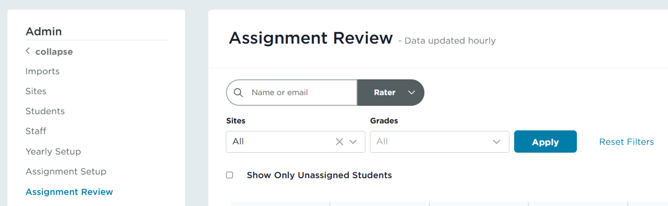 Assignment Review